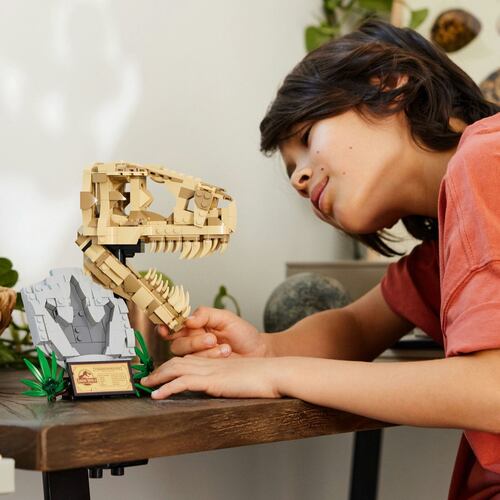 LEGO® Fósiles de Dinosaurio: Cráneo de T. rex