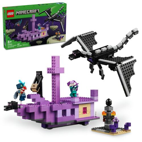 LEGO® El Dragón Ender y el Barco del End
