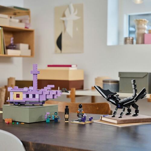 LEGO® El Dragón Ender y el Barco del End