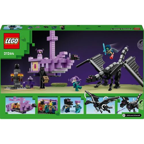 LEGO® El Dragón Ender y el Barco del End
