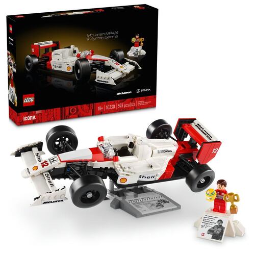 LEGO McLaren MP4/4 y Ayrton Senna