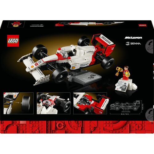 LEGO McLaren MP4/4 y Ayrton Senna