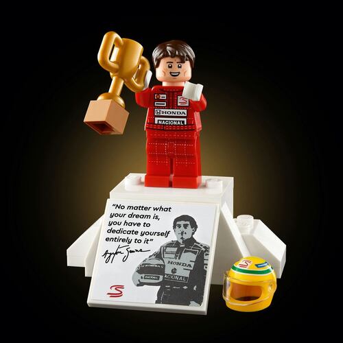 LEGO McLaren MP4/4 y Ayrton Senna
