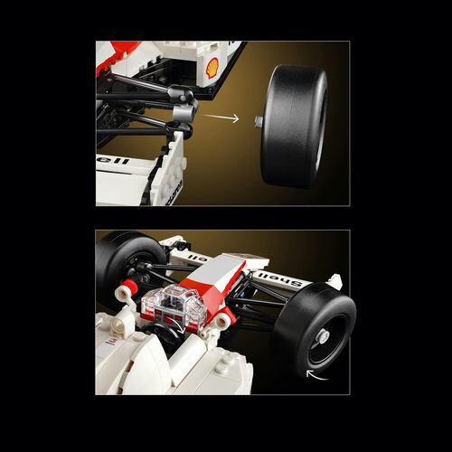 LEGO McLaren MP4/4 y Ayrton Senna