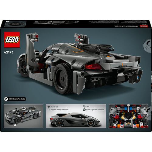 LEGO® Hipercoche Koenigsegg Jesko Absolut Gris