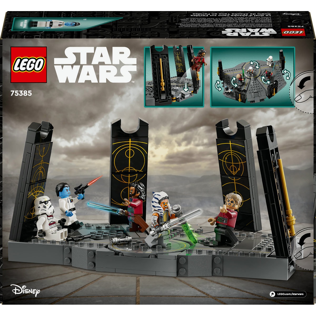 Juguete de Constucción LEGO Star Wars Duelo de Ahsoka Tano en Peridea