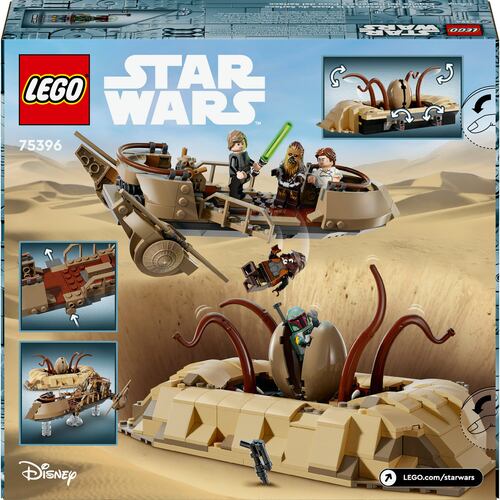 Juguete de Constucción LEGO Star Wars Esquife del Desierto y Fosa del Sarlacc