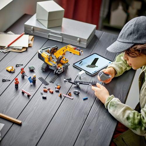 LEGO® Excavadora de Obra Amarilla