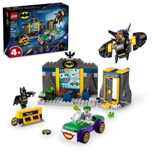 LEGO® Baticueva con Batman™, Batgirl™ y The Joker™