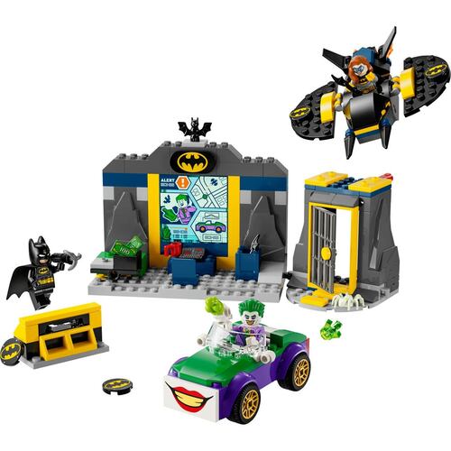 LEGO® Baticueva con Batman™, Batgirl™ y The Joker™