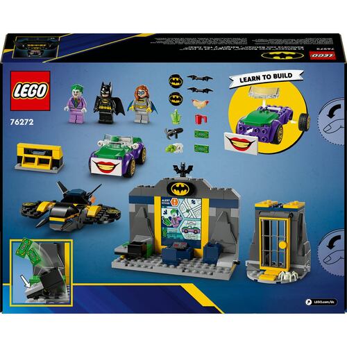 LEGO® Baticueva con Batman™, Batgirl™ y The Joker™