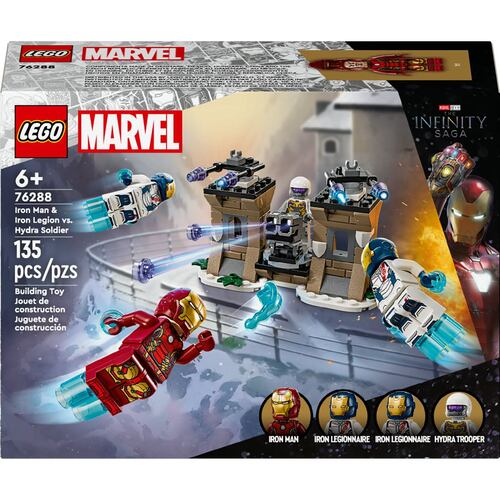 LEGO® Iron Man y Legión de Hierro vs. Soldado de Hydra