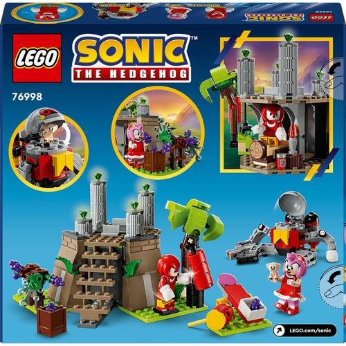 LEGO® Knuckles y el Santuario de la Master Emerald