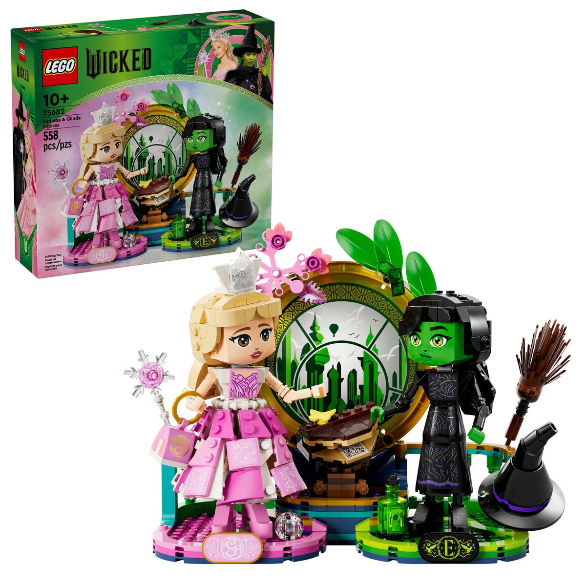 LEGO® Wicked Figuras de Elphaba y Glinda 75682