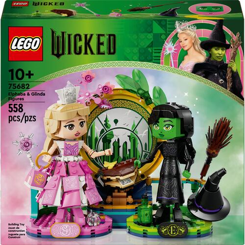 LEGO® Wicked Figuras de Elphaba y Glinda 75682