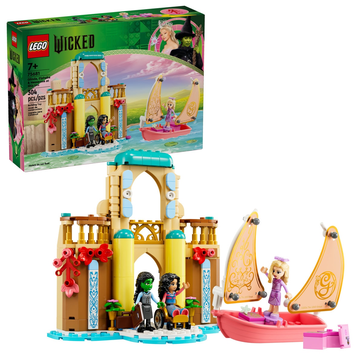 LEGO® Wicked Glinda, Elphaba y Nessarose en Shiz University 75681
