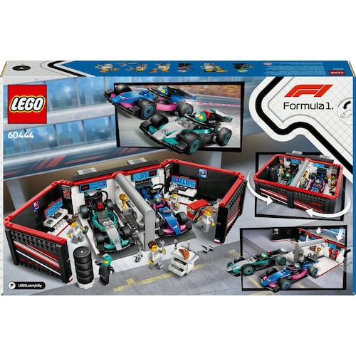 LEGO® Garaje de F1 y Auto Mercedes-AMG 6 Alpine