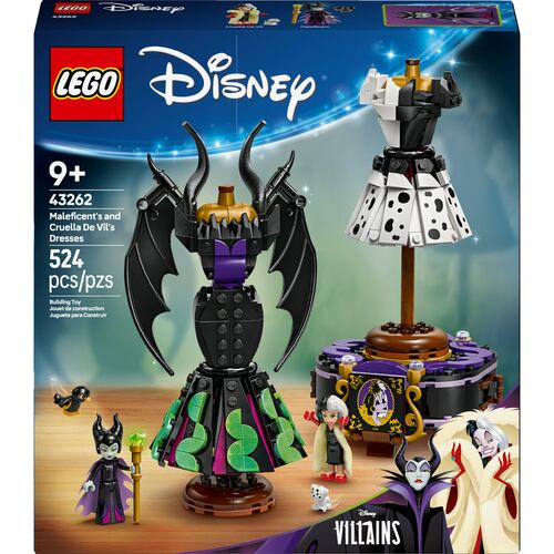 LEGO® DISNEY CLASSIC Villains Trajes de Maléfica y Cruella De Vil