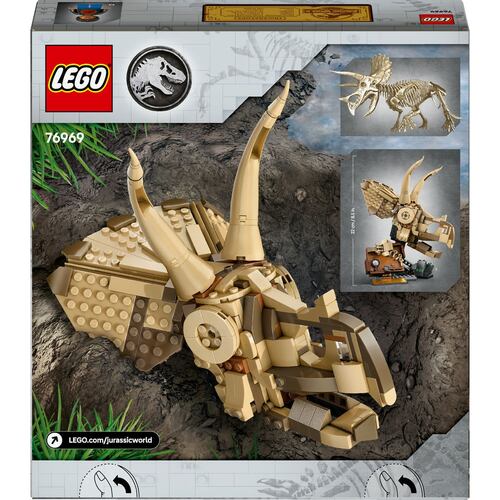 LEGO® Fósiles de Dinosaurios: Cráneo de Triceratop