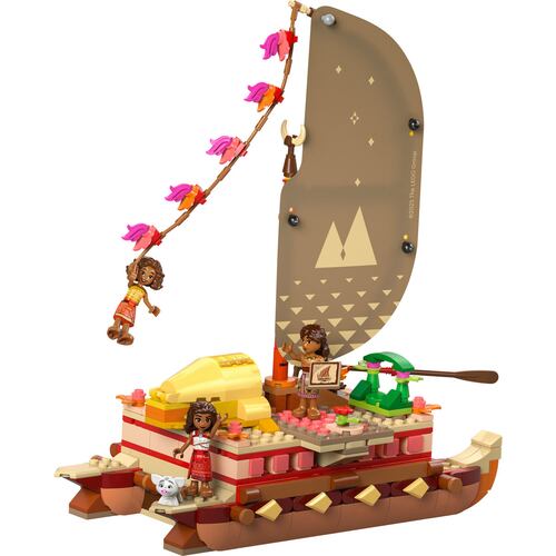 LEGO® Canoa de Aventuras de Moana