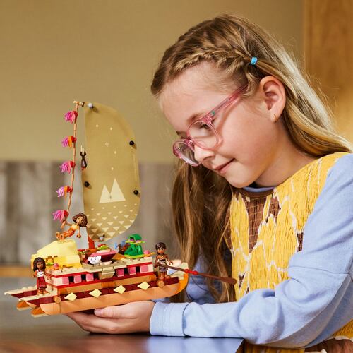 LEGO® Canoa de Aventuras de Moana