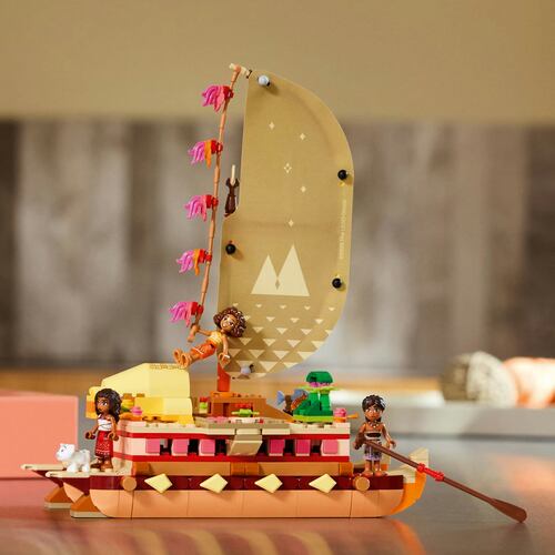 LEGO® Canoa de Aventuras de Moana