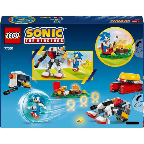 LEGO® Batalla de Sonic en la Fogata