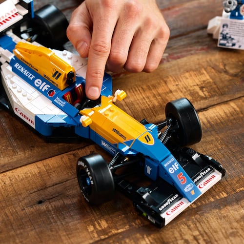 LEGO® Icons Williams Racing FW14B y Nigel Mansell