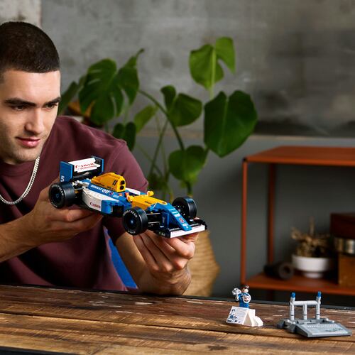 LEGO® Icons Williams Racing FW14B y Nigel Mansell