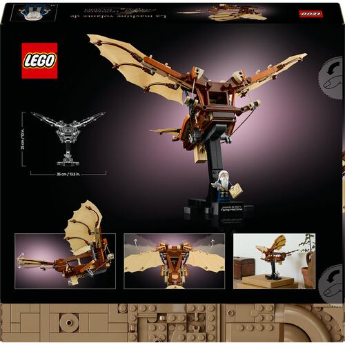 LEGO® Máquina Voladora de Leonardo da Vinci