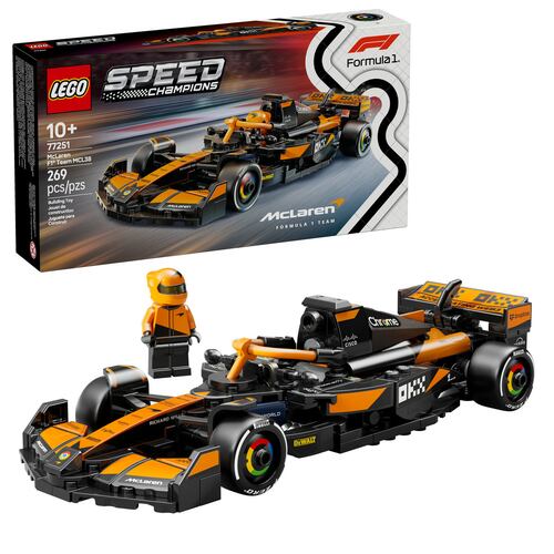 LEGO® SPEED CHAMPIONS Auto de Carreras McLaren F1® Team MCL38
