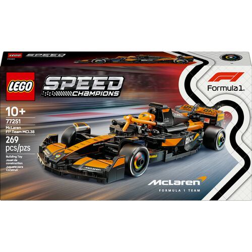 LEGO® SPEED CHAMPIONS Auto de Carreras McLaren F1® Team MCL38