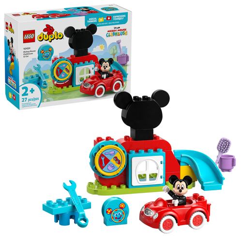 LEGO® DUPLO® Disney Casa y Auto de Mickey Mouse