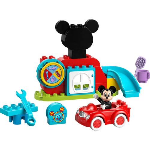 LEGO® DUPLO® Disney Casa y Auto de Mickey Mouse