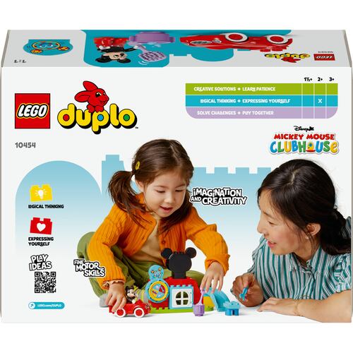 LEGO® DUPLO® Disney Casa y Auto de Mickey Mouse