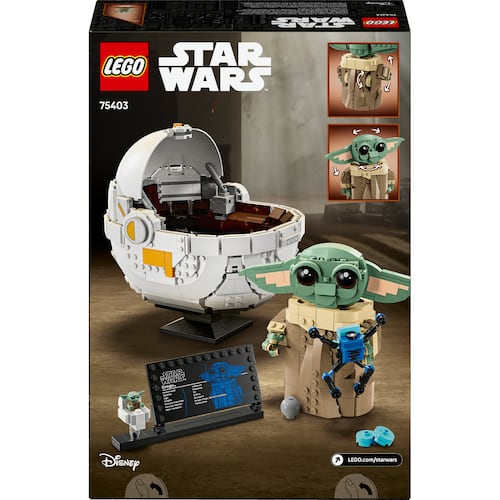 LEGO® Grogu™ con Coche Flotante