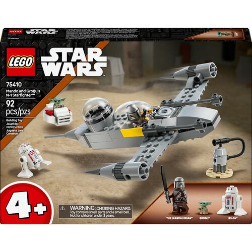 LEGO® Caza Estelar N-1 de Mando y Grogu