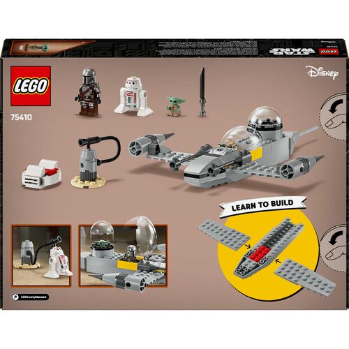 LEGO® Caza Estelar N-1 de Mando y Grogu