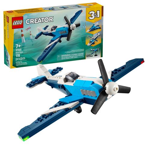 LEGO® Aeronave: Avión de Carreras