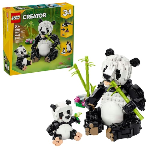 LEGO® Fauna Salvaje: Familia de Pandas