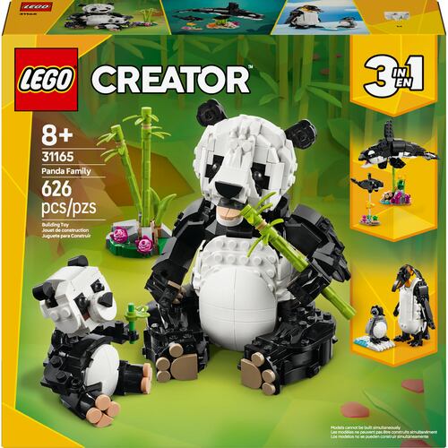 LEGO® Fauna Salvaje: Familia de Pandas