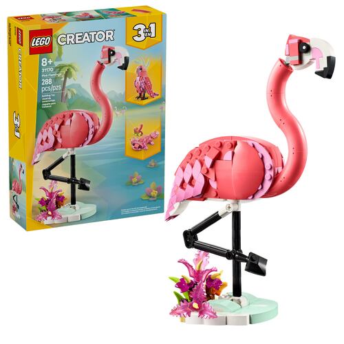 LEGO® Creator 3 en 1 Fauna Salvaje Flamingo