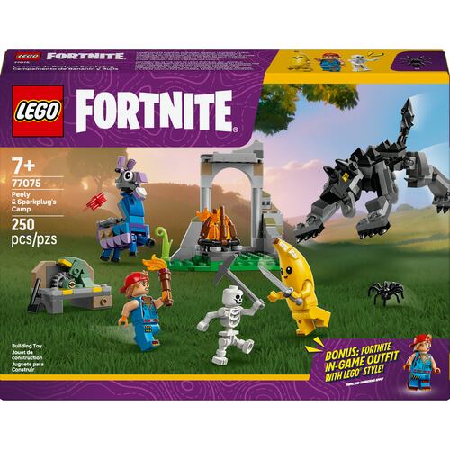 LEGO® Fortnite® Campamento de Bananín y Bujía Set 77075