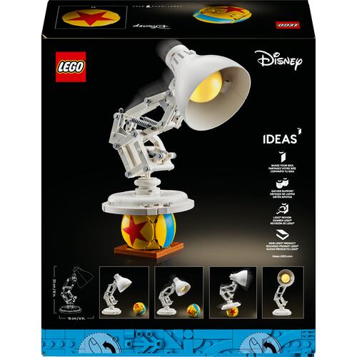LEGO® Ideas Disney Pixar Luxo Jr. Modelo Construible 21357