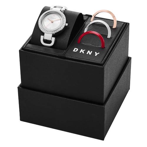 Reloj DKNY City Link Plateado Para Dama