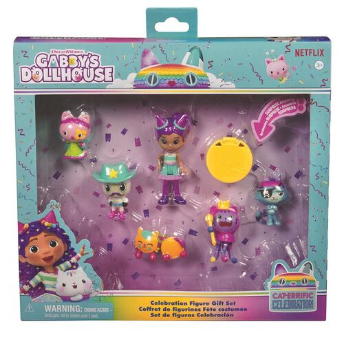 Set Figuras Gabby's Dollhouse Celebración