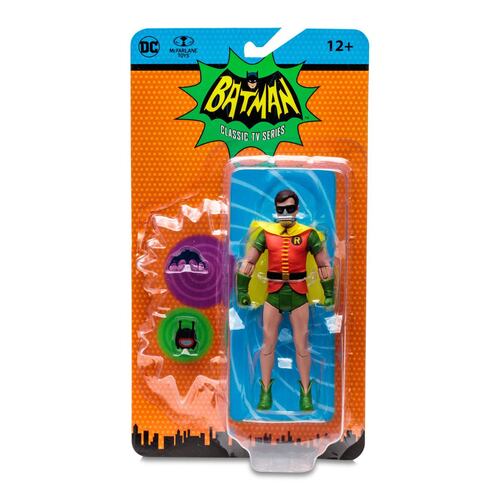 Figura de colección 15cm Robin con máscara de oxígeno Mc Farlane