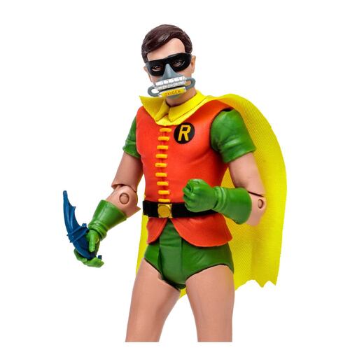 Figura de colección 15cm Robin con máscara de oxígeno Mc Farlane