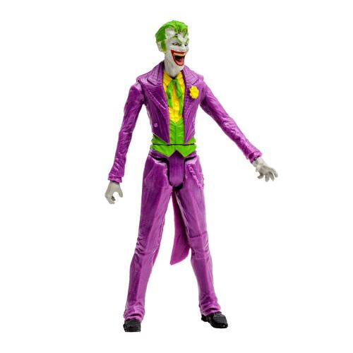 Figura de colección 7cm Joker DC Rebirth con cómic Mc Farlane