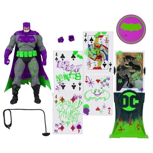 Figura de colección 7" Batman: Dark Knight Returns. Jokerized (Gold Label)